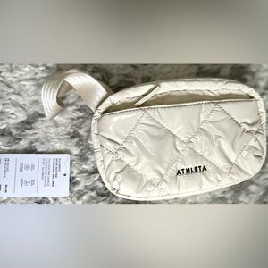 ‼️RARE‼️🎸ATHLETA🎸🔥NWT🔥All About Crossbody Belt Bag in Cream